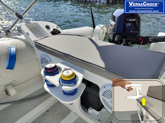 TWO DRINK REMOVABLE HOLDER