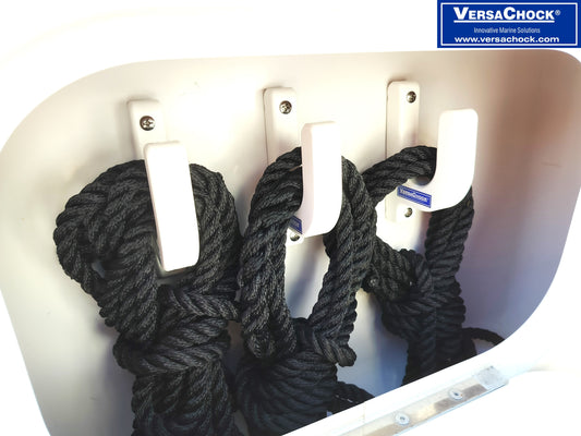 Dockline and Boat Hook Holder