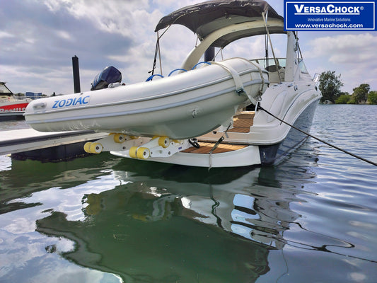 HEAVY DUTY TILTING DAVIT CHOCKS