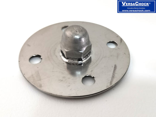 3" ROUND THREADED DECK PLATE