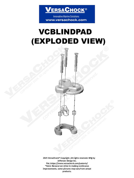 Blind Fastener for PTECH Pad Eye