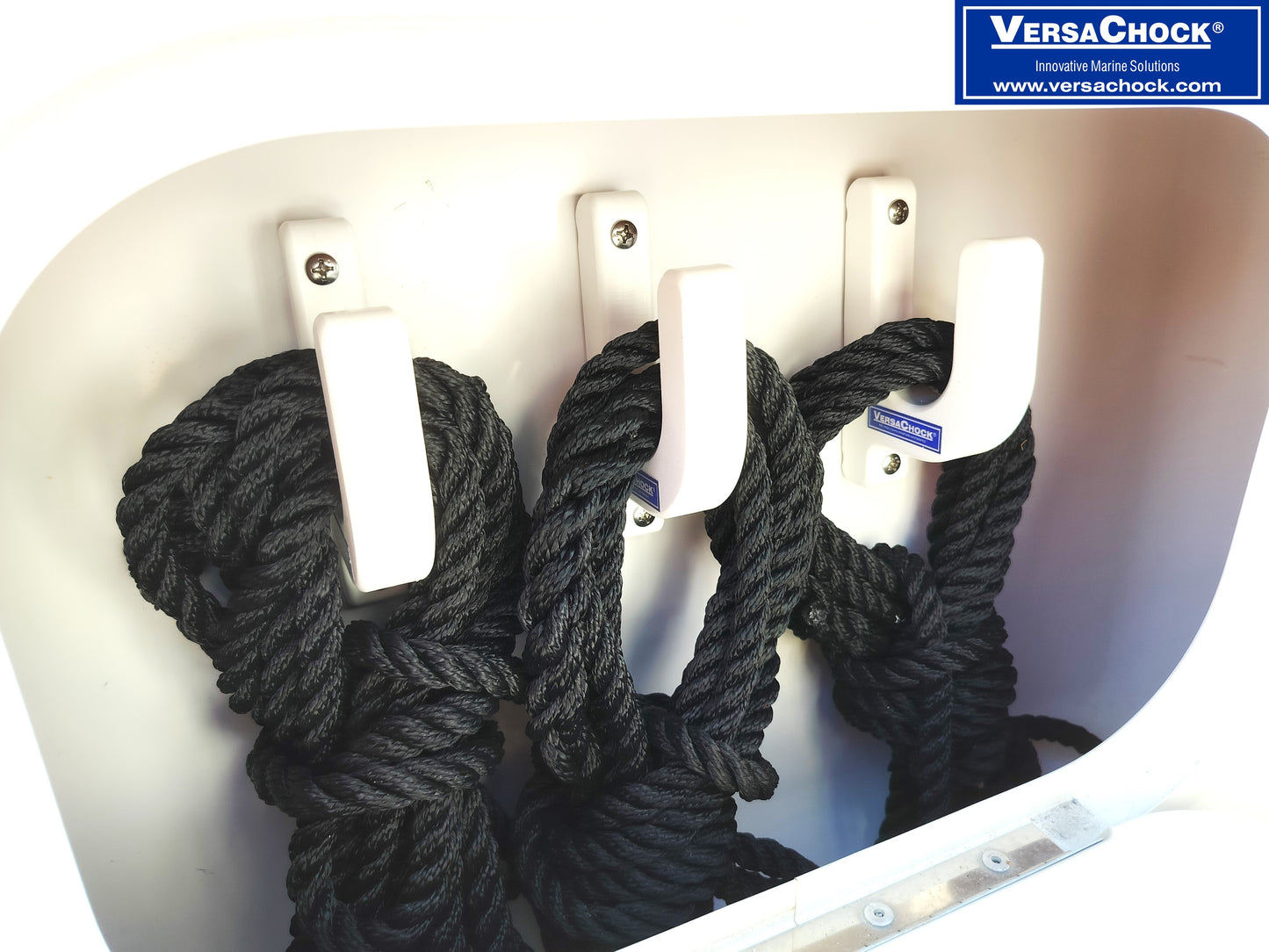 Dockline and Boat Hook Holder