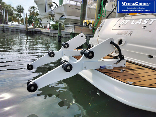 TILTING DAVIT CHOCKS WITH WHEELS (VCTILTG4WHL)