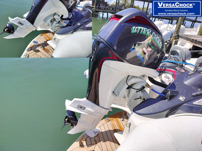 REMOVABLE OUTBOARD SKEG REST PLATE