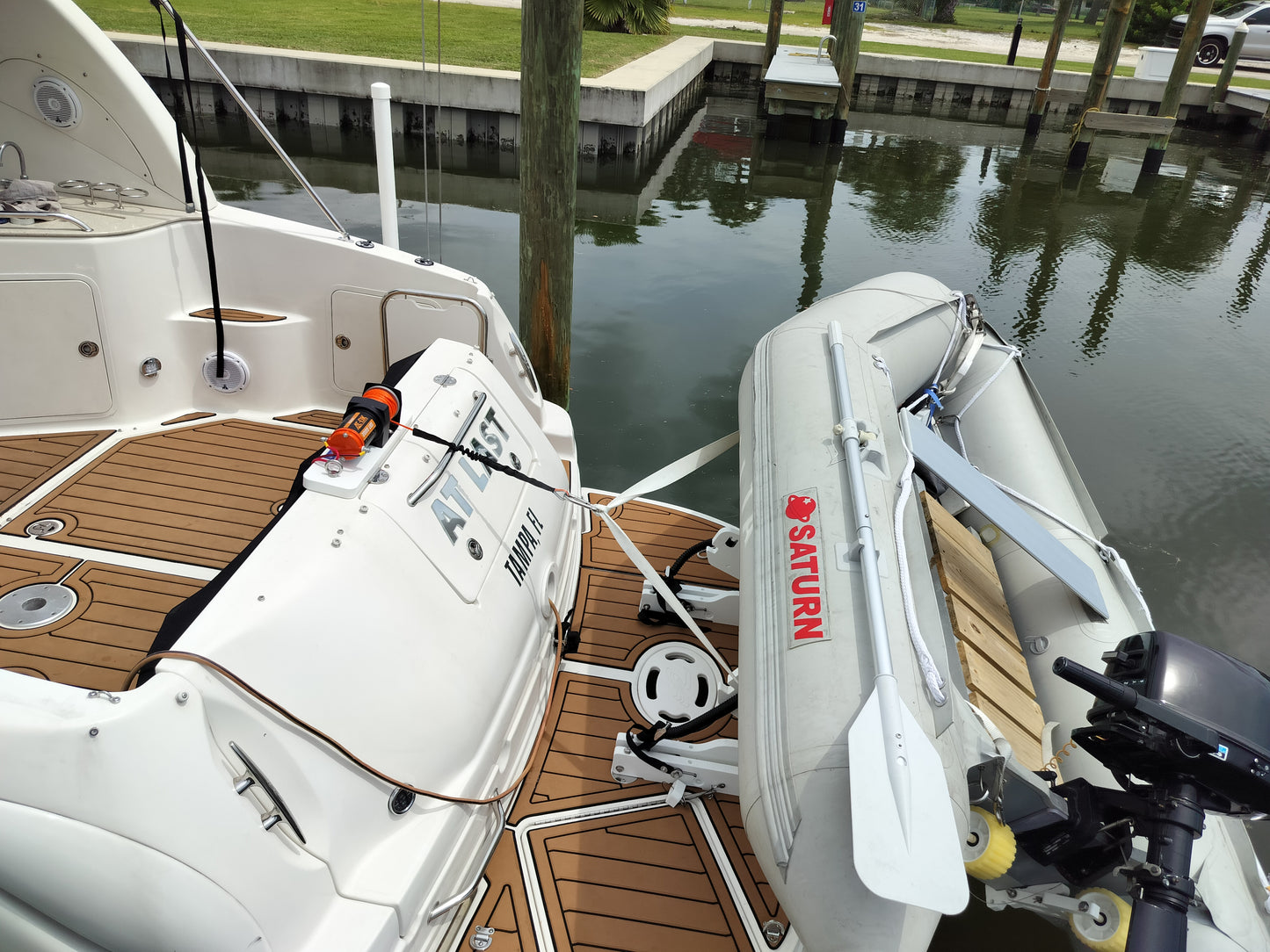 TILTING DAVIT CHOCKS WITH WHEELS (4TH Generation)