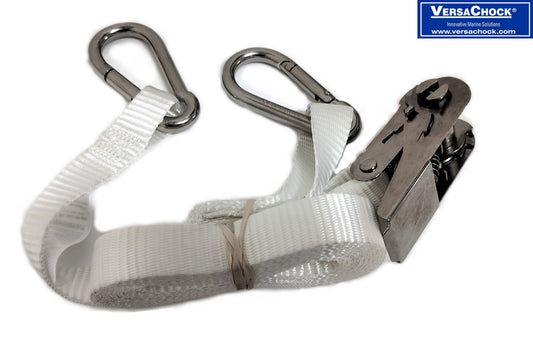 WHITE RATCHET TIE DOWN