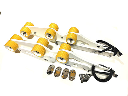 HD TILTING DAVIT CHOCKS-NARROW SWIM PLATFORM